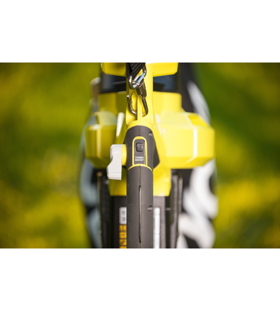 SOFFIATORE ASPIRATORE A BATTERIA RYOBI "OBV18" 18V, SOLO CORPO MACCHINA