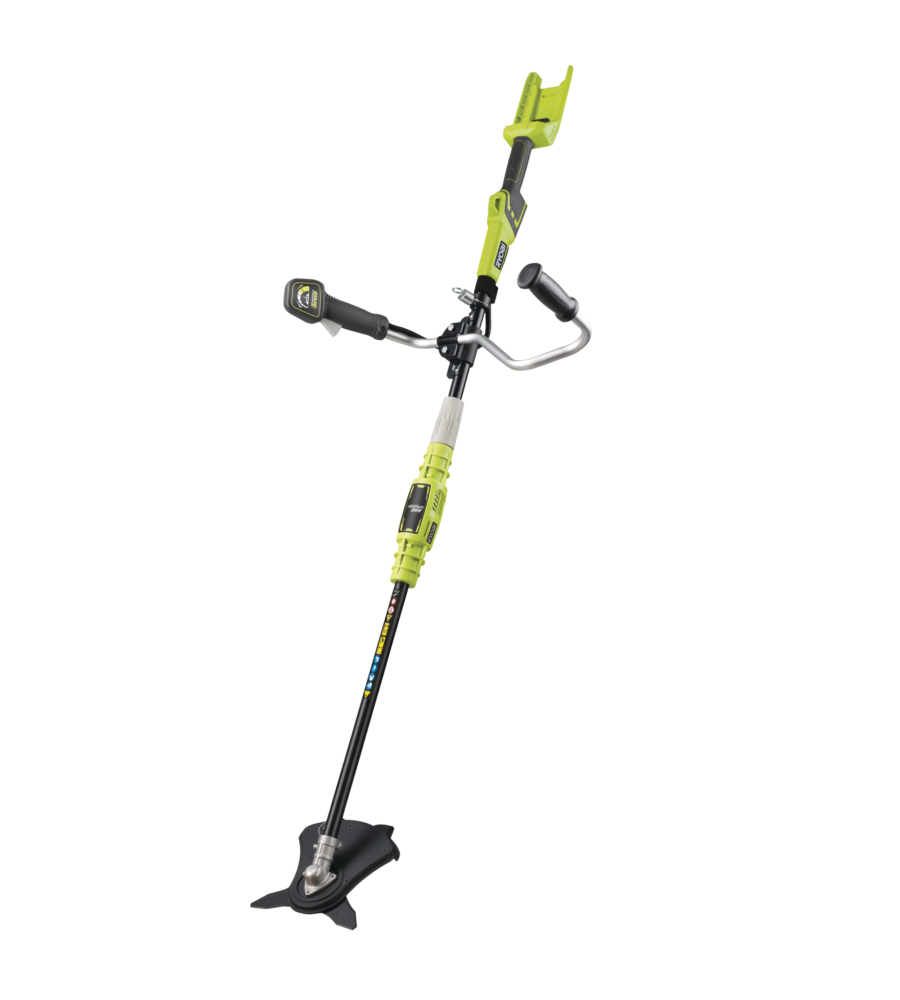 DECESPUGLIATORE A BATTERIA RYOBI "RBC36B26B" CON IMPUGNATURA BIKE 36V, SOLO CORPO MACCHINA