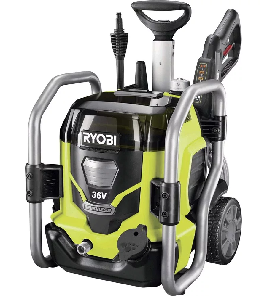 IDROPULITRICE ELETTRICA A FREDDO RYOBI "RPW36120HI" 120 BAR 320 L/H 36 V, SOLO CORPO MACCHINA