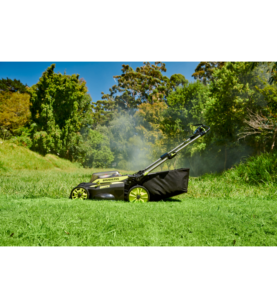 TAGLIAERBA A BATTERIA TRAZIONATO RYOBI "RY36LMX51A-160" TAGLIO 51 CM 36V, BATTERIA 6.0 AH INCLUSA