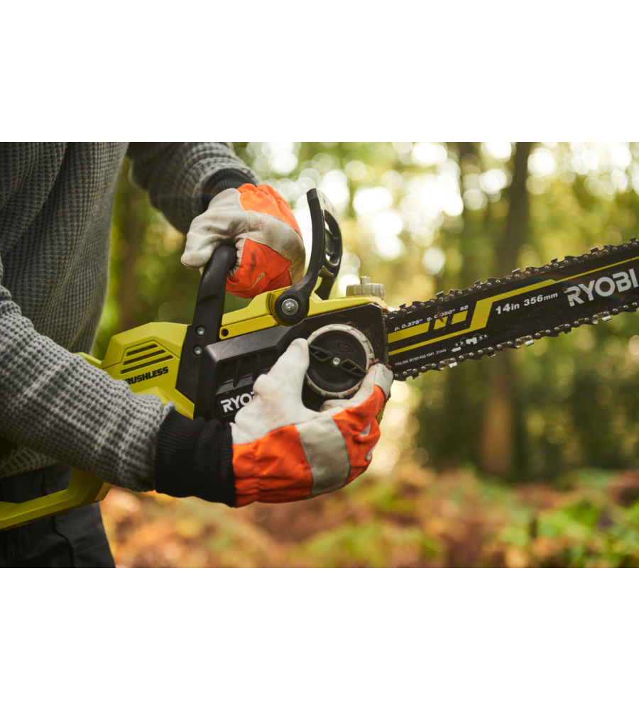 MOTOSEGA A BATTERIA RYOBI "RY36CSX35A-0" BARRA OREGON 35 CM 36V BATTERIA 5AH INCLUSA