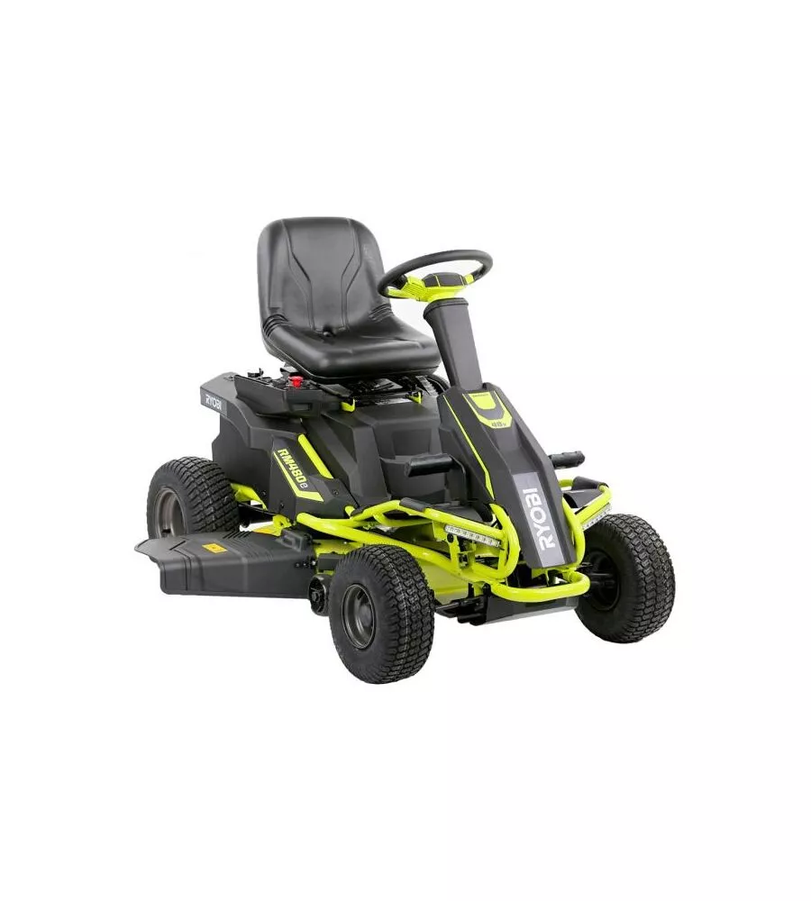 TRATTORINO TAGLIAERBA A BATTERIA RYOBI "RM480E" TAGLIO 96 CM 48V 100AH