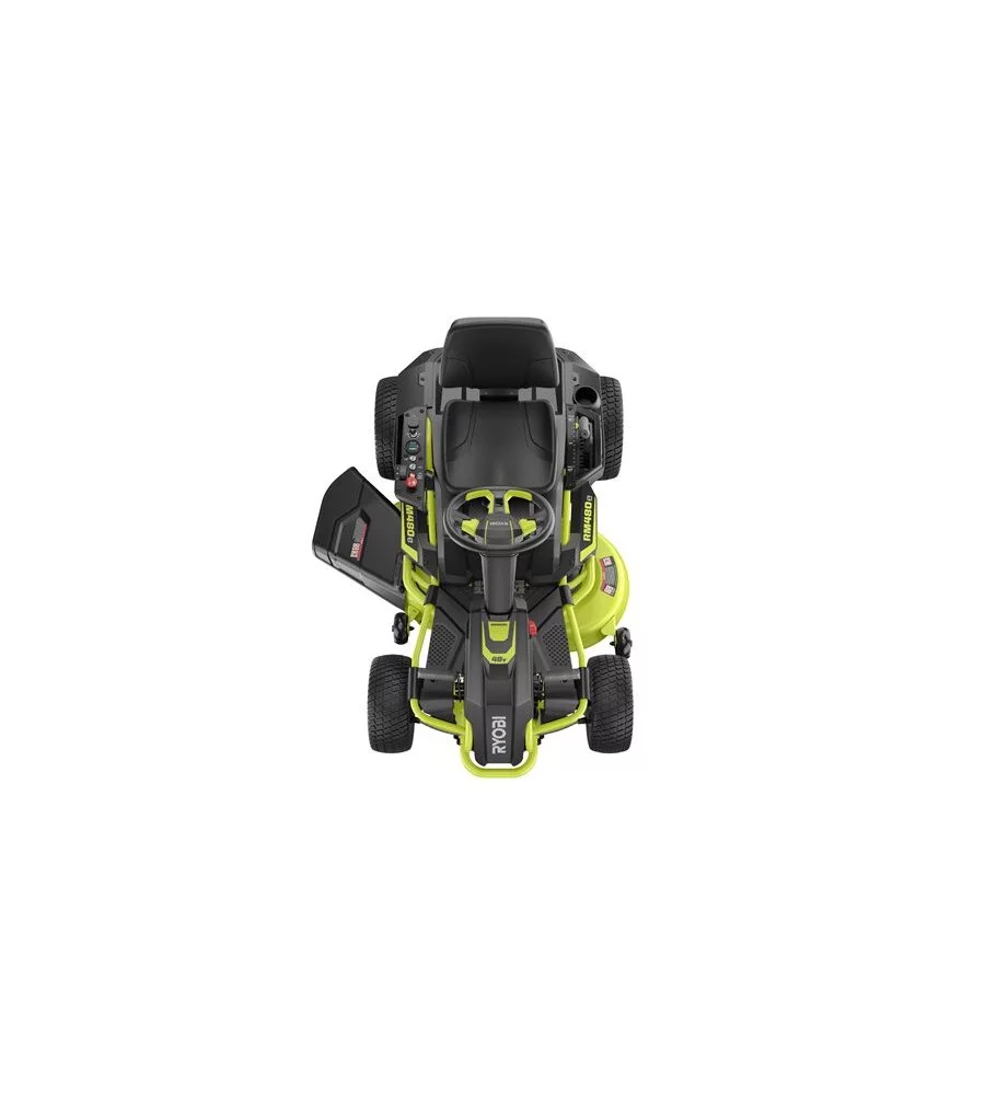 TRATTORINO TAGLIAERBA A BATTERIA RYOBI "RM480E" TAGLIO 96 CM 48V 100AH