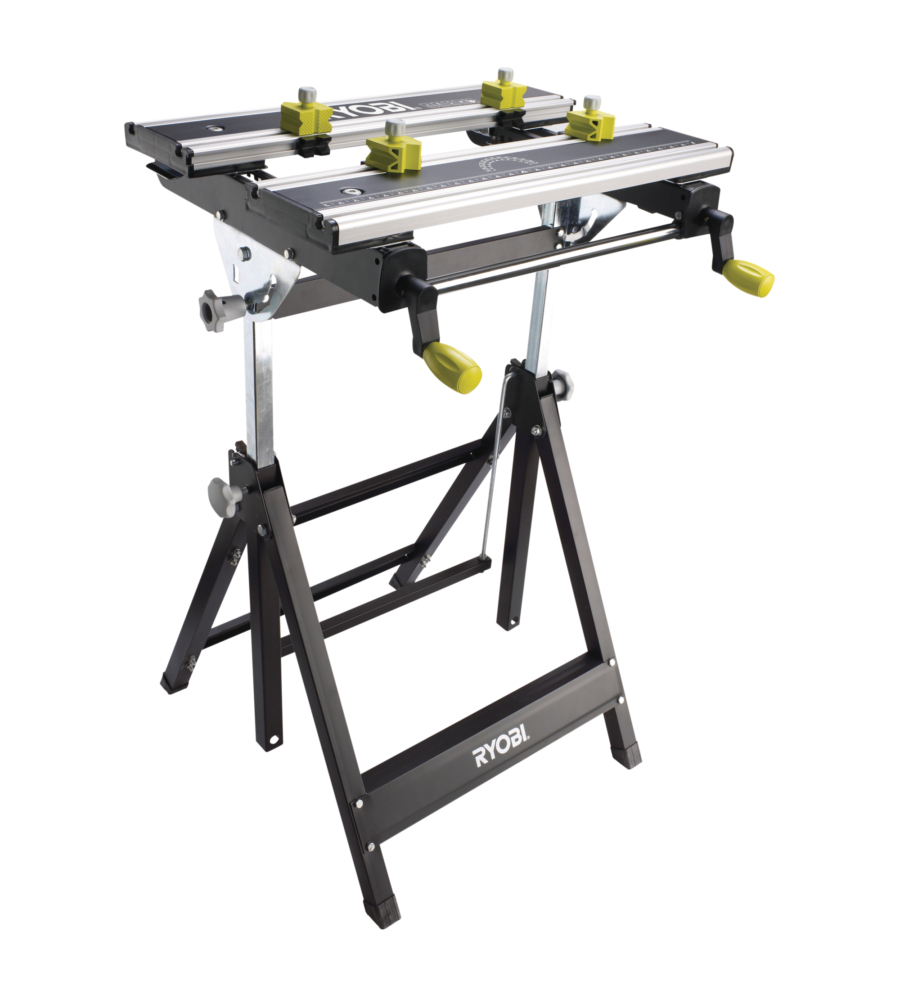 PIANO DA LAVORO IN METALLO PIEGHEVOLE E REGOLABILE RWB03 - RYOBI