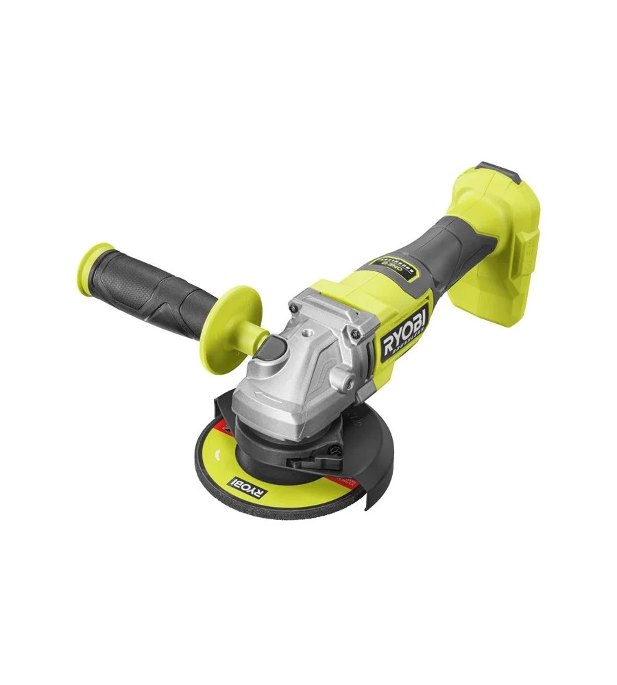 SMERIGLIATRICE ANGOLARE BRUSHLESS A BATTERIA RYOBI "RAG18BL-0" 125MM 18V, SOLO CORPO MACCHINA