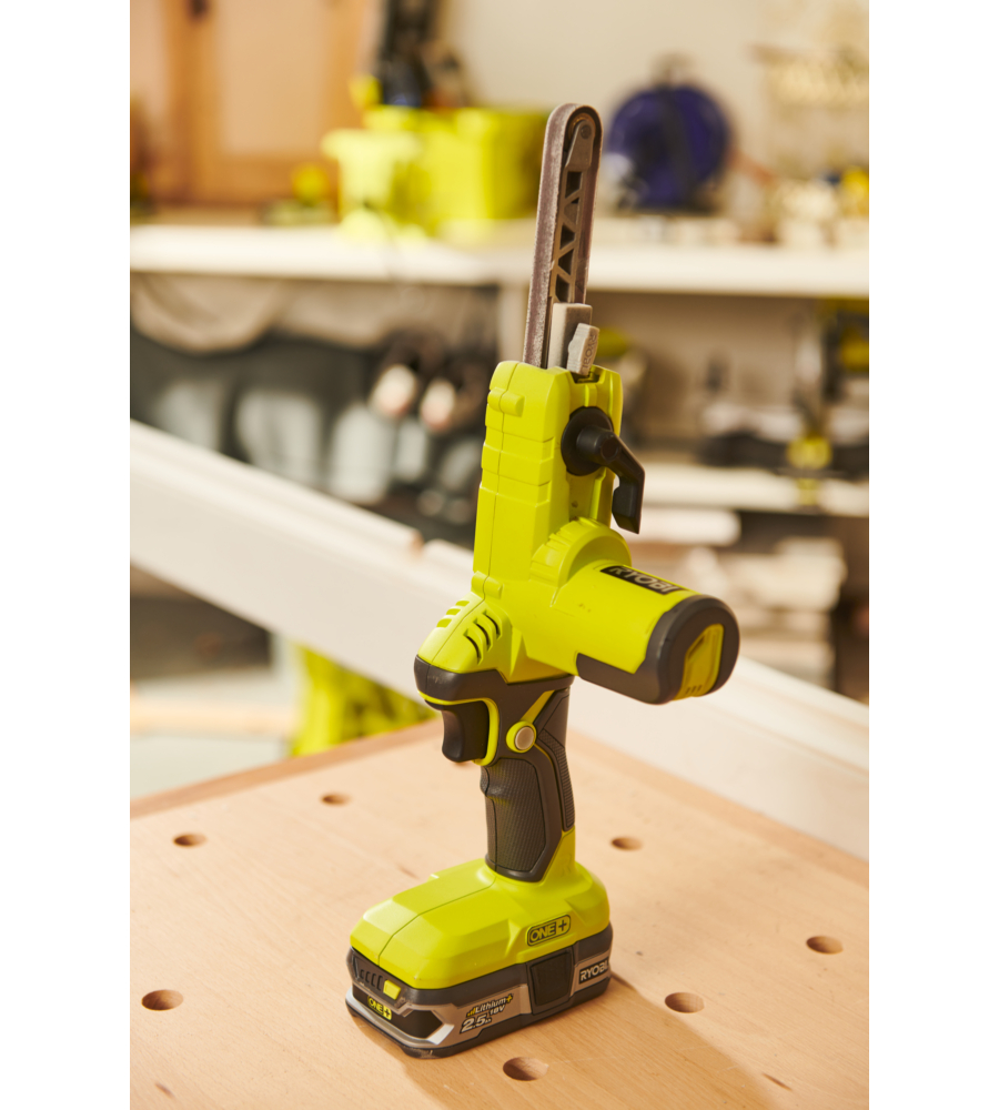 LIMA A NASTRO A BATTERIA 18V RYOBI R18PF-0 - SOLO CORPO MACCHINA BATTERIA NON INCLUSA