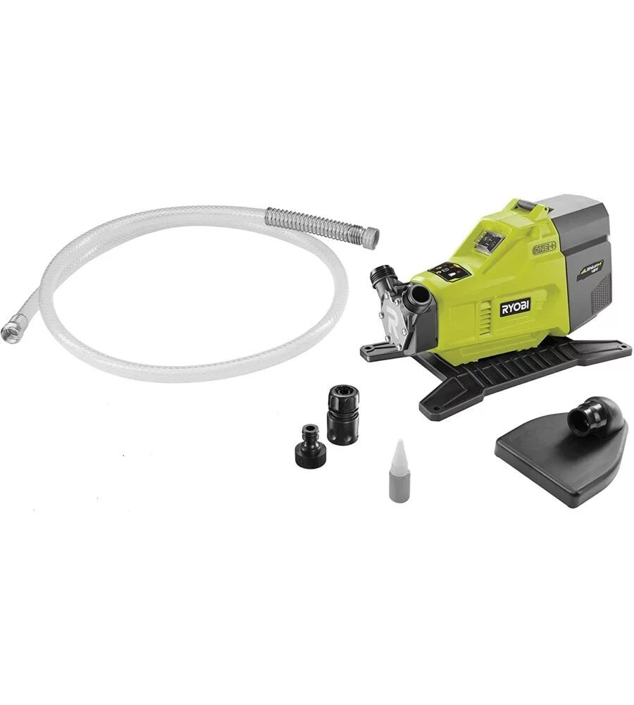 POMPA DI SUPERFICIE A BATTERIA RYOBI "R18TP-0" 18 V , SOLO CORPO MACCHINA