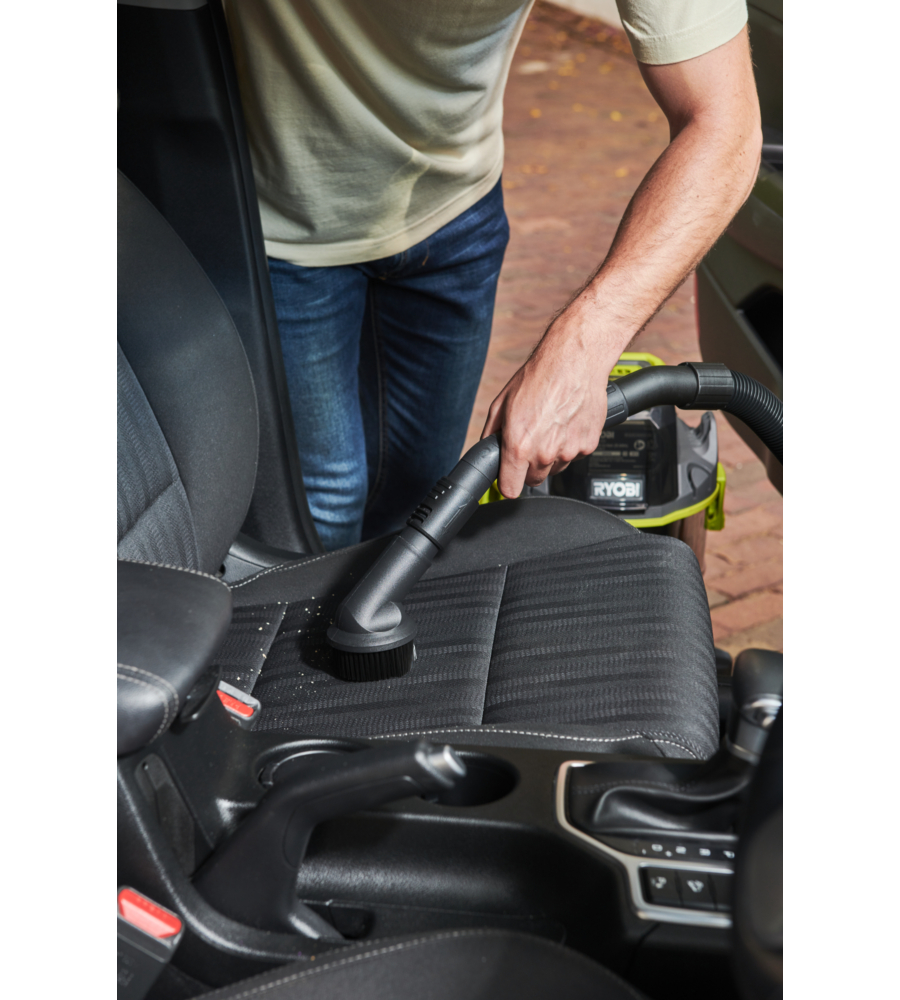ASPIRATORE SOLIDI E LIQUIDI A BATTERIA RYOBI "R18WDV-0" 18V 18L, SOLO CORPO MACCHINA