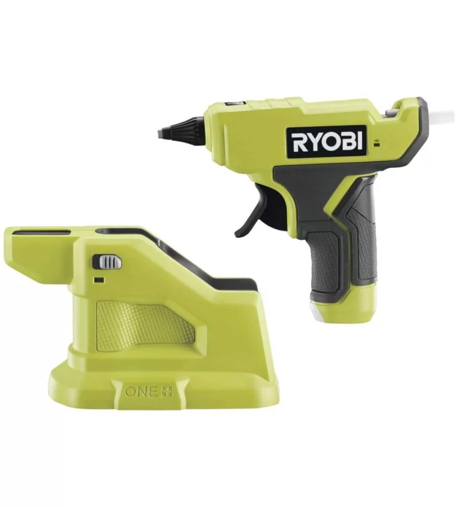 MINI PISTOLA PER COLLA A CALDO A BATTERIA RYOBI "RGLM18-0" 18V, SOLO CORPO MACCHINA