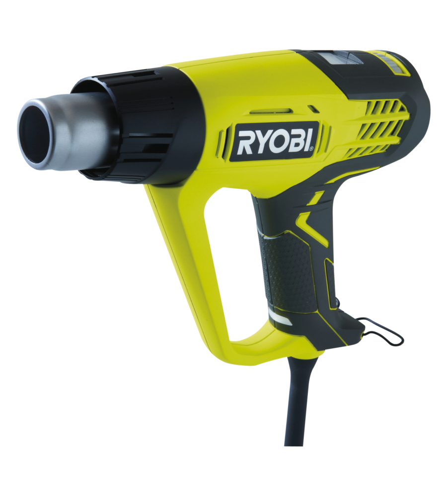 TERMOSOFFIATORE ELETTRICO RYOBI "EHG2020LCD" 2000 WATT CON DISPLAY LCD