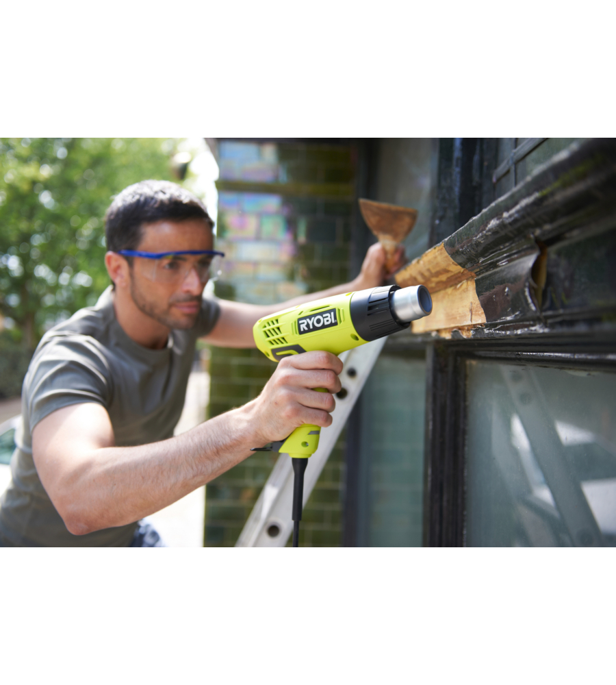 TERMOSOFFIATORE ELETTRICO RYOBI "EHG2020LCD" 2000 WATT CON DISPLAY LCD
