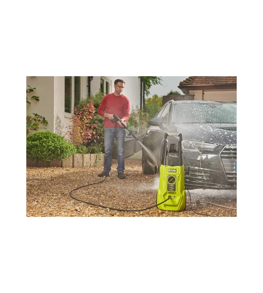 IDROPULITRICE ELETTRICA A FREDDO RYOBI "RY130PWA" 130 BAR 420 L/H 1600 W