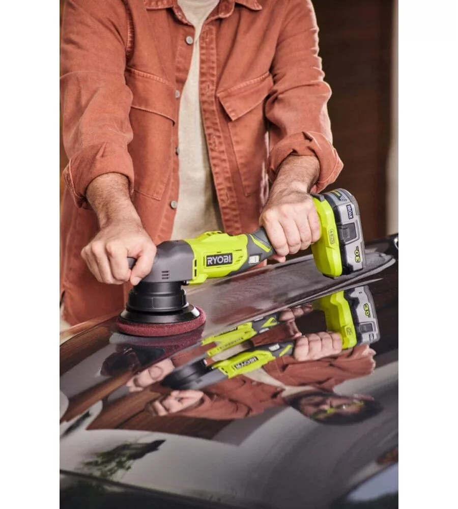 LUCIDATRICE A BATTERIA 18V R18P-0, SOLO CORPO MACCHINA BATTERIA NON INCLUSA - RYOBI