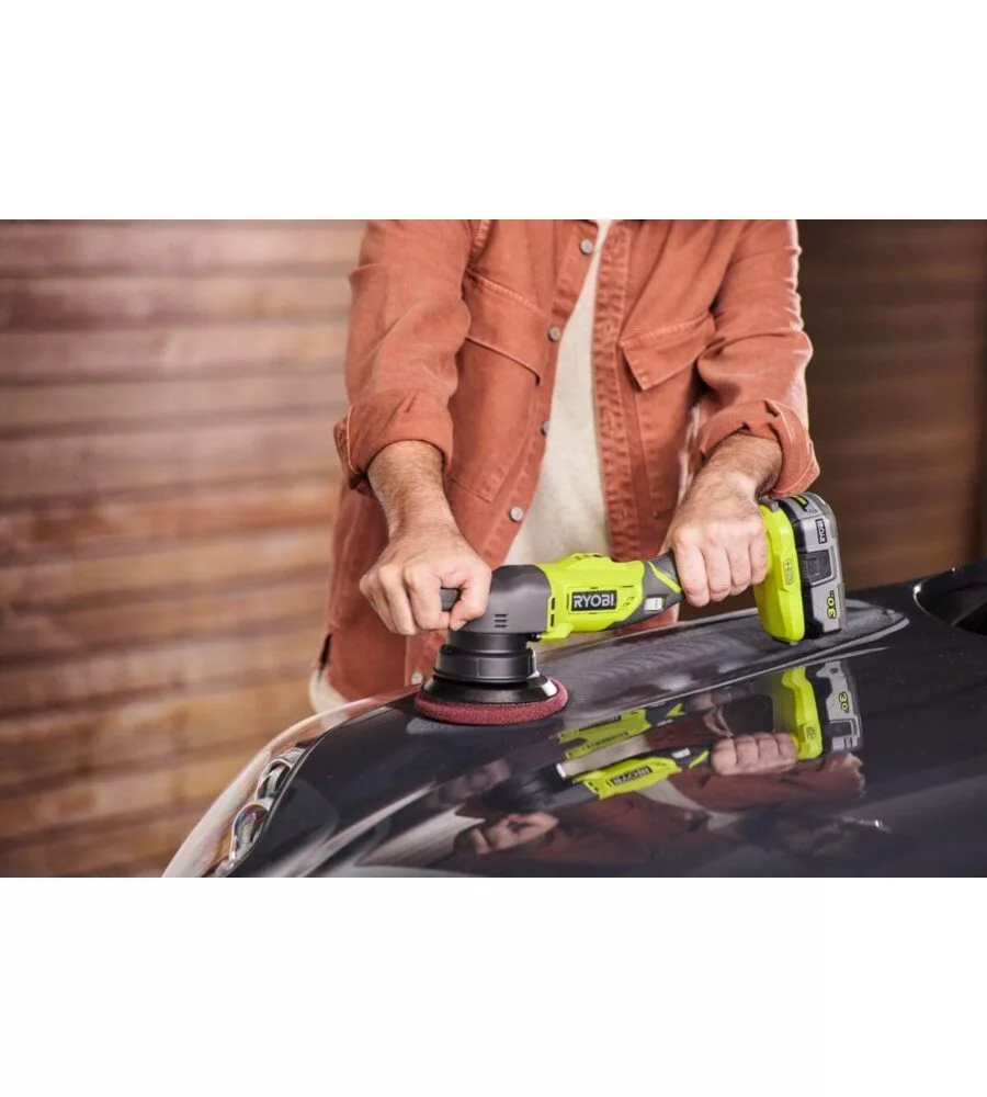 LUCIDATRICE A BATTERIA 18V R18P-0, SOLO CORPO MACCHINA BATTERIA NON INCLUSA - RYOBI