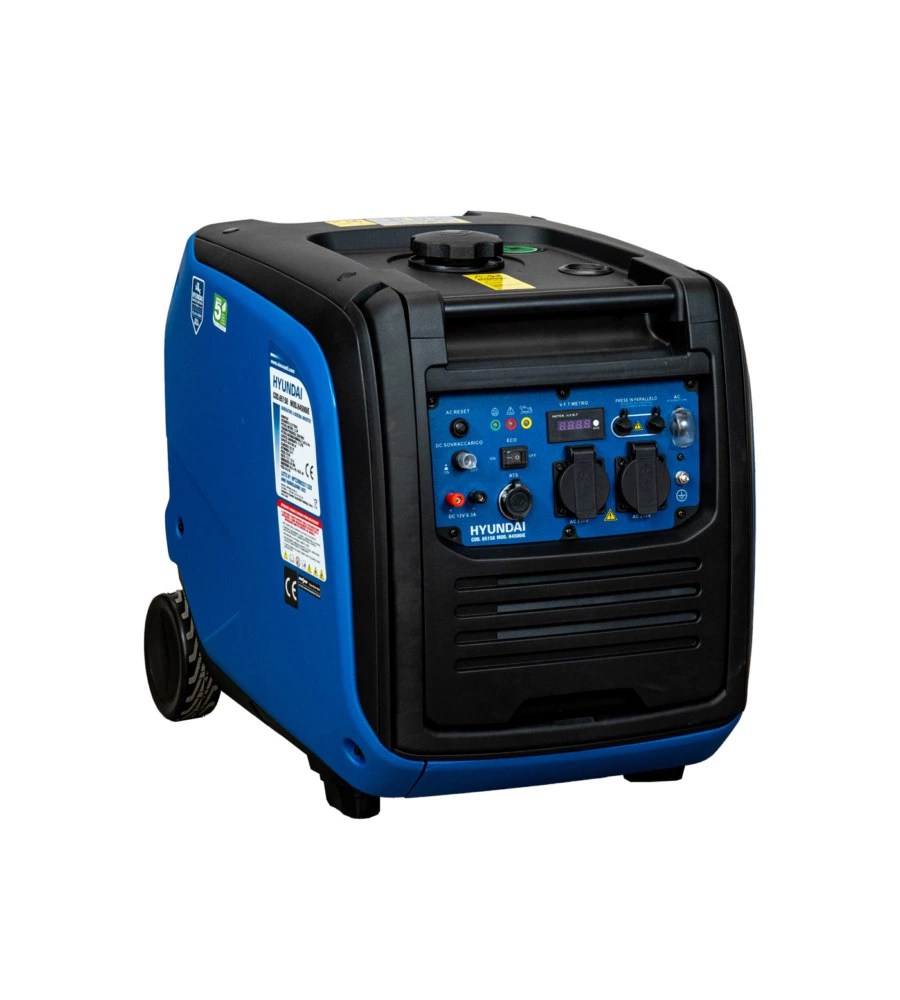 GENERATORE DI CORRENTE INVERTER A BENZINA HYUNDAI 3500 W - COD. 65158