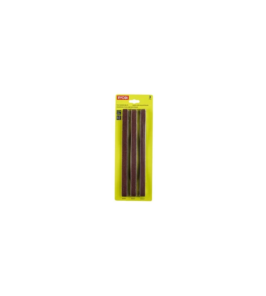3 PEZZI NASTRI ABRASIVI DI RICAMBIO PER LIMA A NASTRO RYOBI R18PF - RYOBI