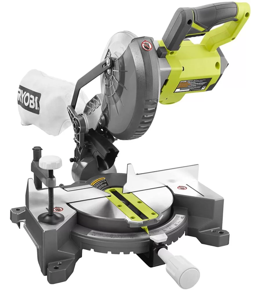 TRONCATRICE A BATTERIA 18V RYOBI EMS190DCL, SOLO CORPO MACCHINA BATTERIA NON INCLUSA - RYOBI