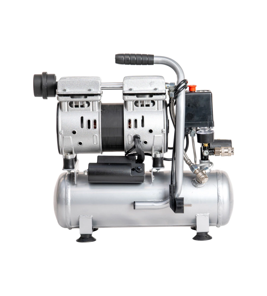 COMPRESSORE ARIA PORTATILE SILENZIATO HYUNDAI 6L 1HP - COD. 65712