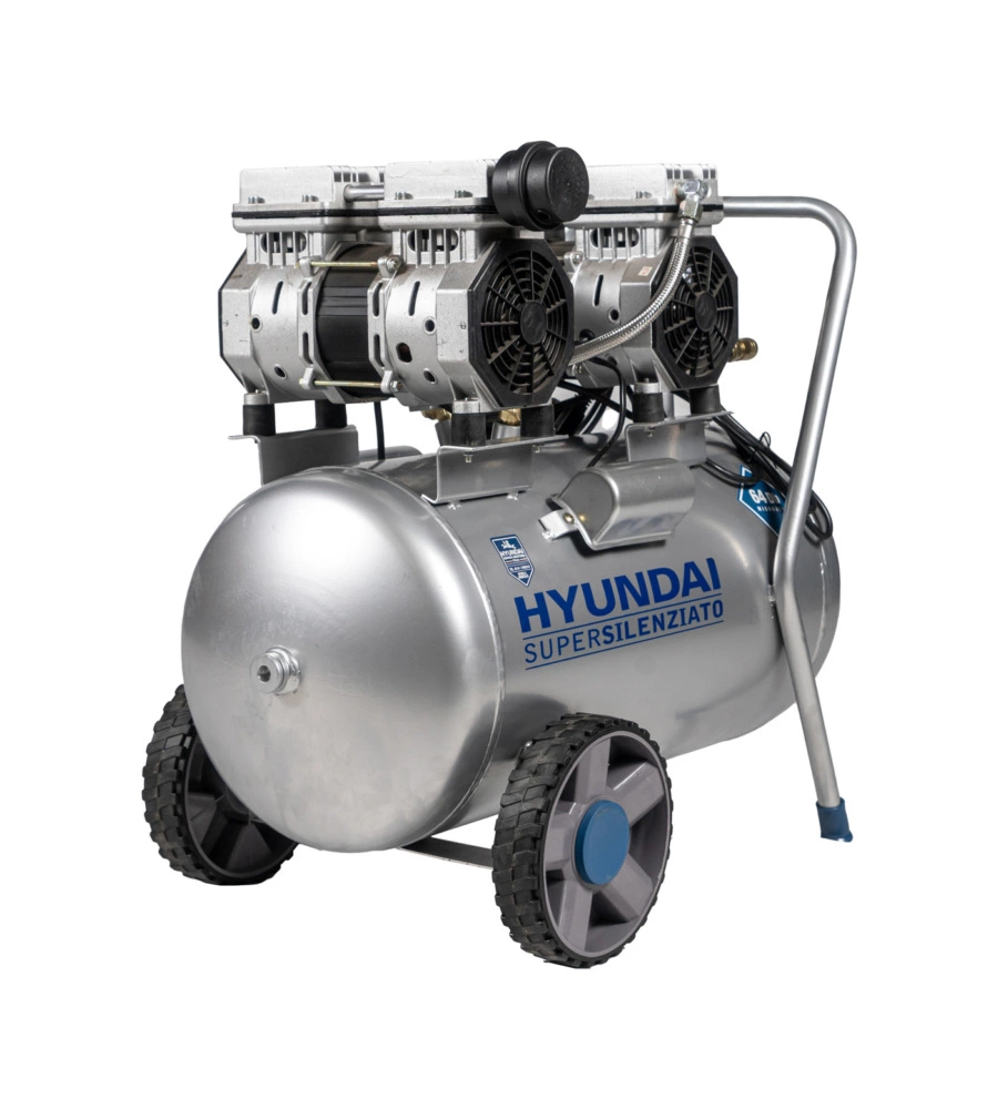 COMPRESSORE ARIA SILENZIATO HYUNDAI 50L 3HP