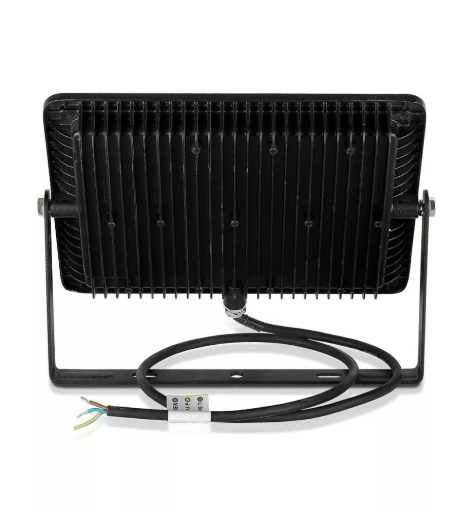 FARO LED NERO 3000K 100W, 8200LM