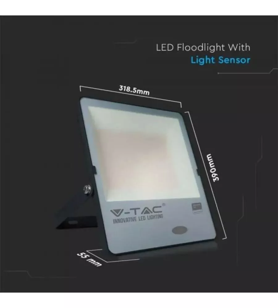 FARO LED CON SENSORE 4000K 150W, 15000LM