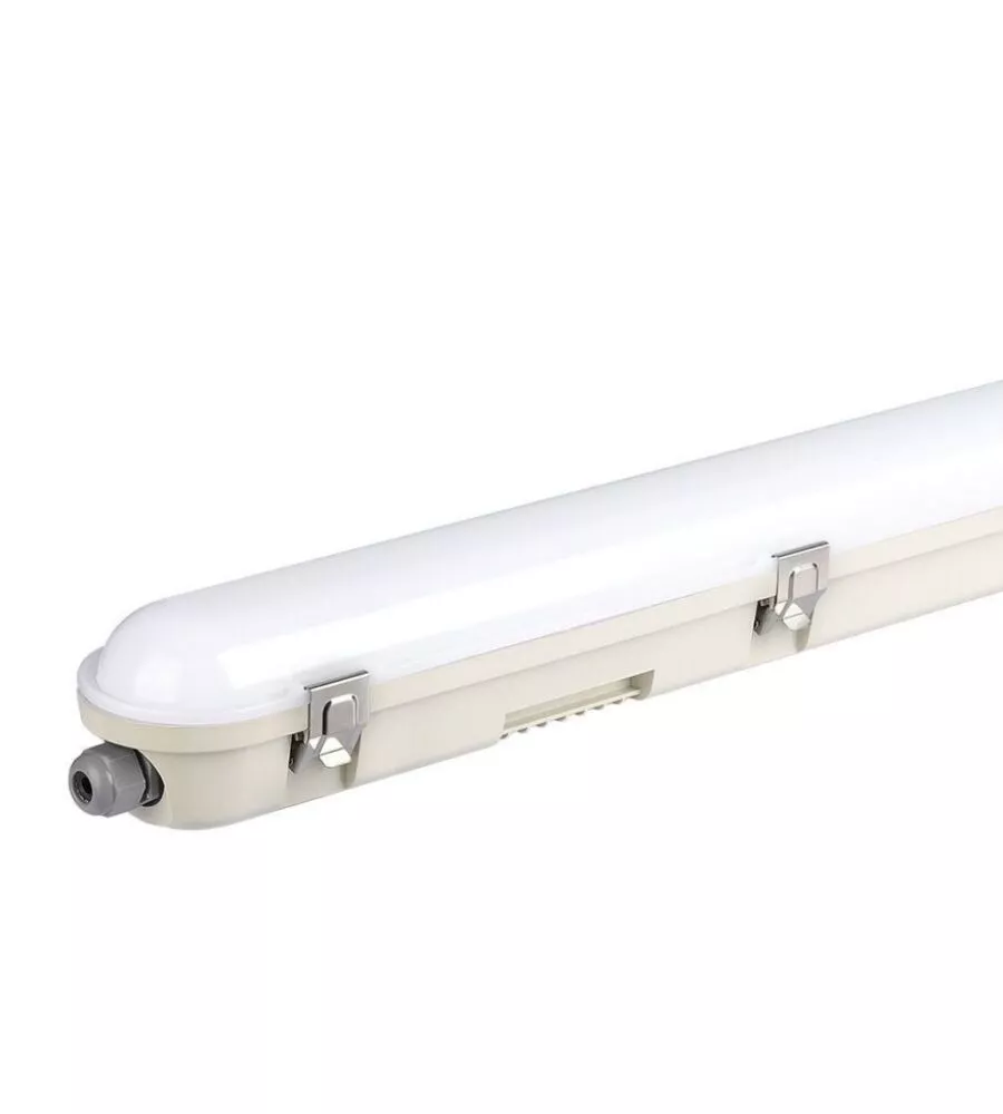 PLAFONIERA LED CON CHIP SAMSUNG IMPERMEABILE 6500K 36W, 120 CM