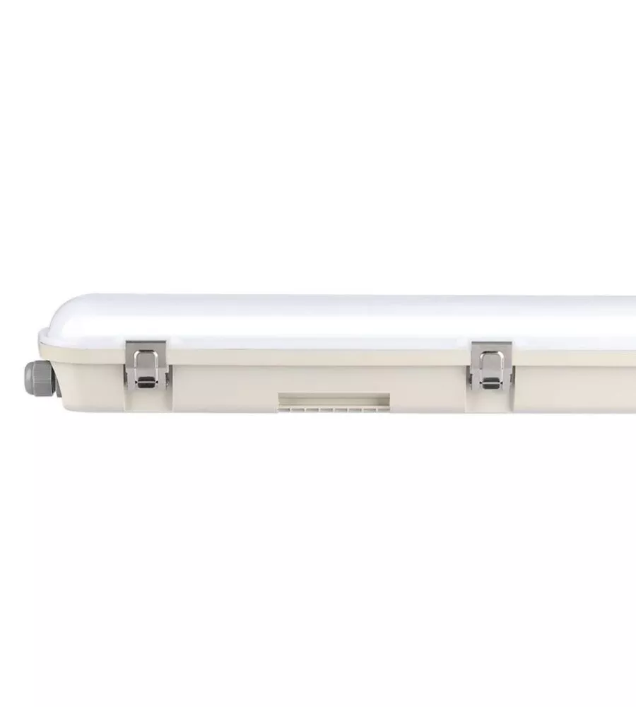 PLAFONIERA LED CON CHIP SAMSUNG IMPERMEABILE 6500K 36W, 120 CM