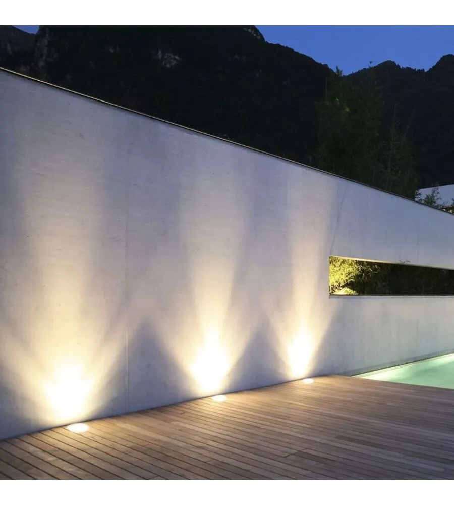 FARETTO LED SEGNAPASSO AD INCASSO FASCIO DI LUCE 20° 4000K, 8W