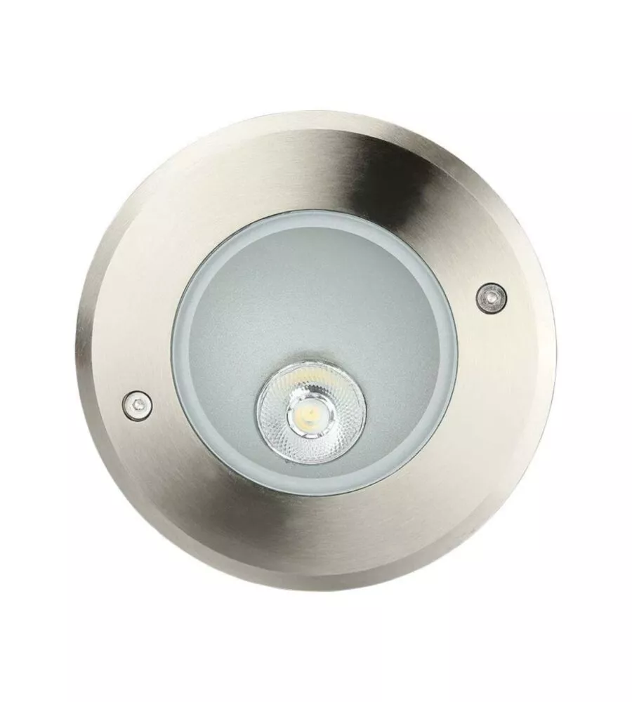 FARETTO LED SEGNAPASSO AD INCASSO FASCIO DI LUCE 20° 4000K, 8W