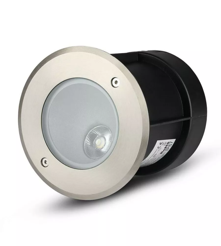 FARETTO LED SEGNAPASSO AD INCASSO FASCIO DI LUCE 20° 4000K, 8W