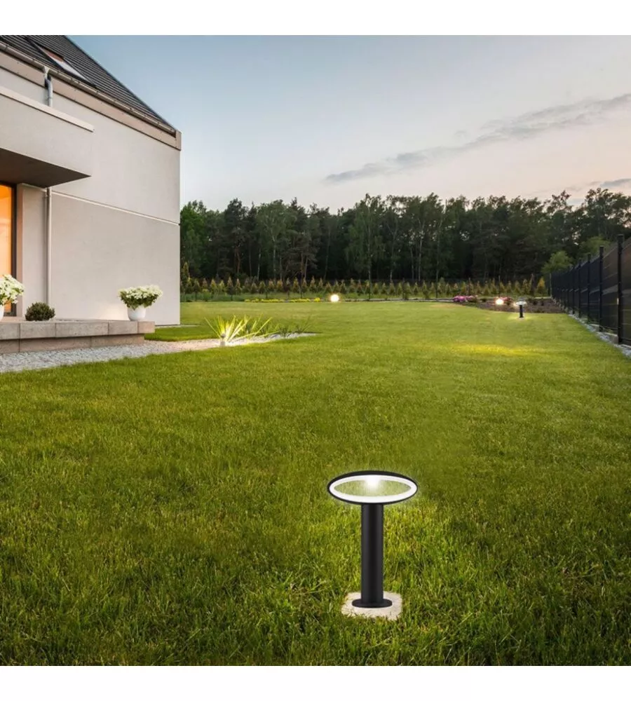 LAMPADA LED DA GIARDINO GRIGIA 3000K, 9W