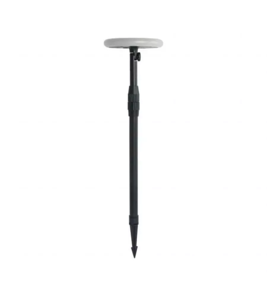 PIANTANA SOLARE LED DA ESTERNO NERO 4000K, 3W