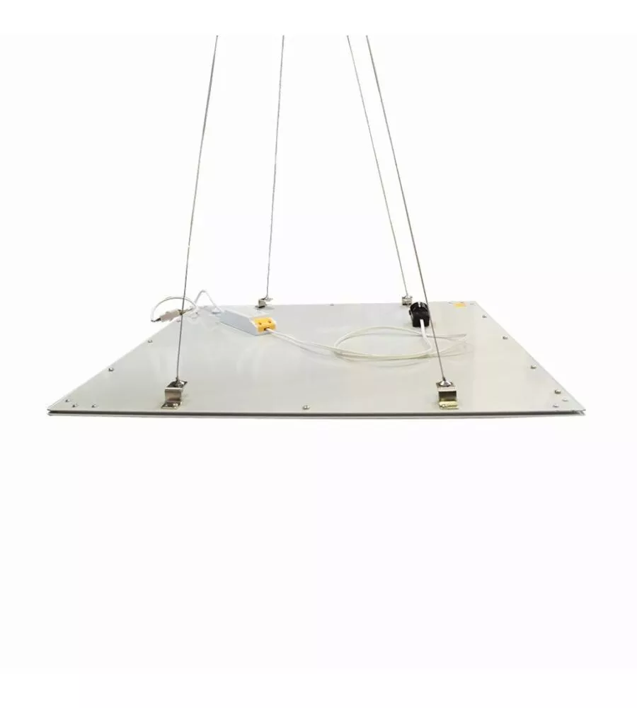 KIT UNIVERSALE PER MONTAGGIO A SOSPENSIONE PANNELLI LED