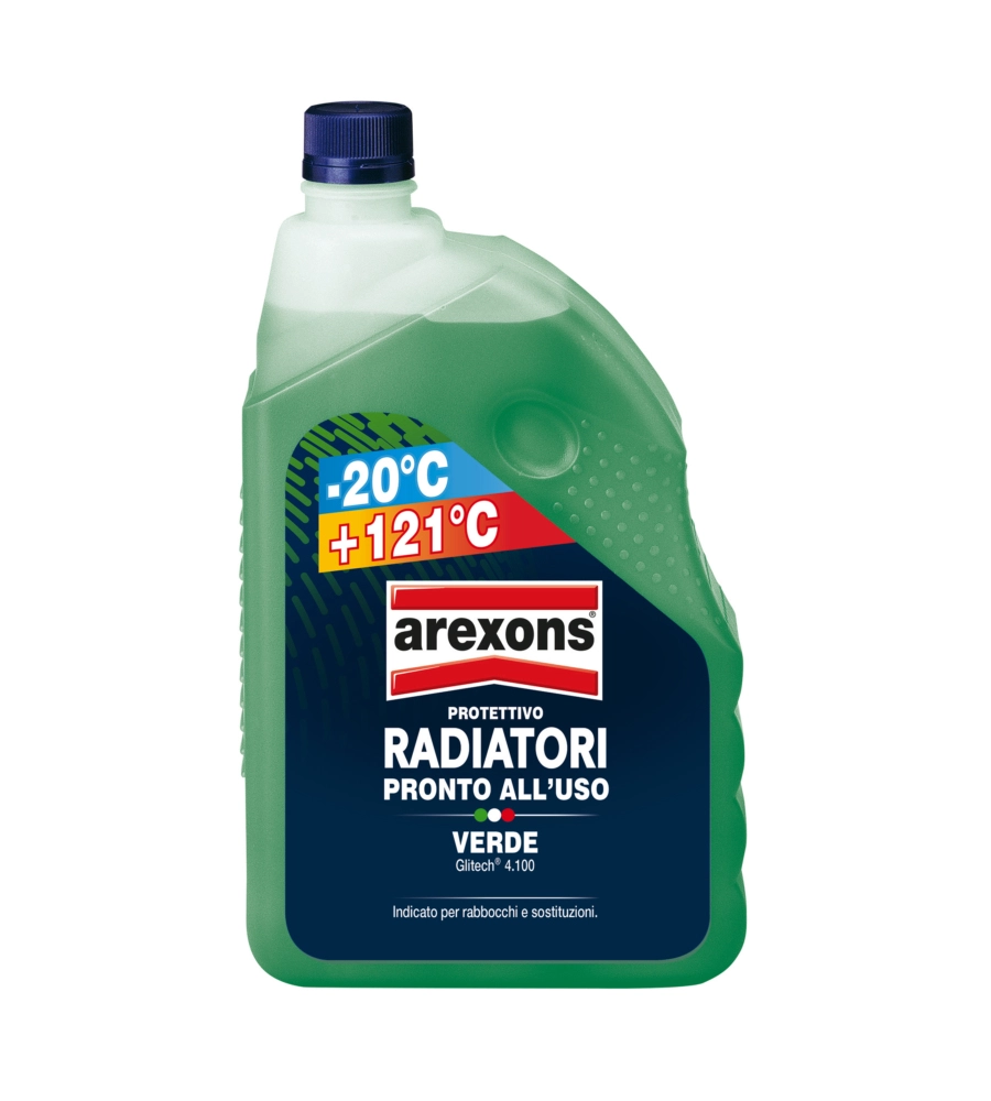 LIQUIDO PROTETTIVO PER RADIATORI -20°C AREXONS, 2 LITRI