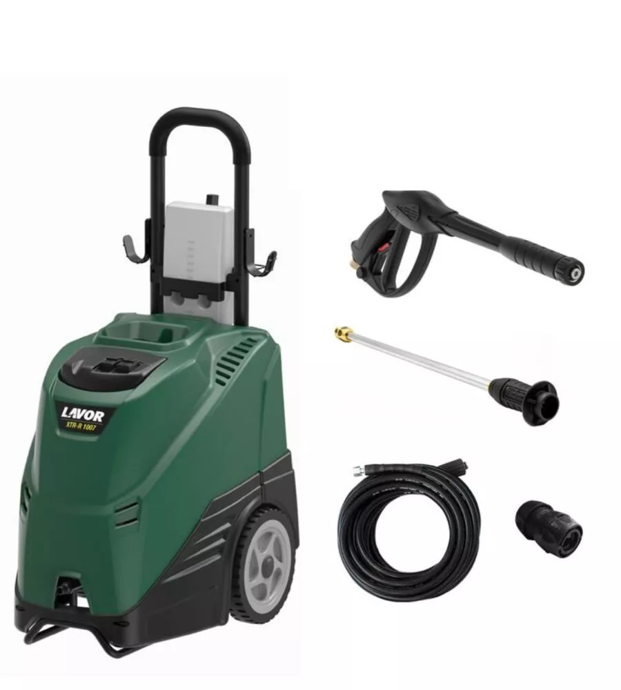 Idropulitrice elettrica a caldo Lavor "XTR-R 1007" 135 bar 450 l/h 2100W - Motore induzione