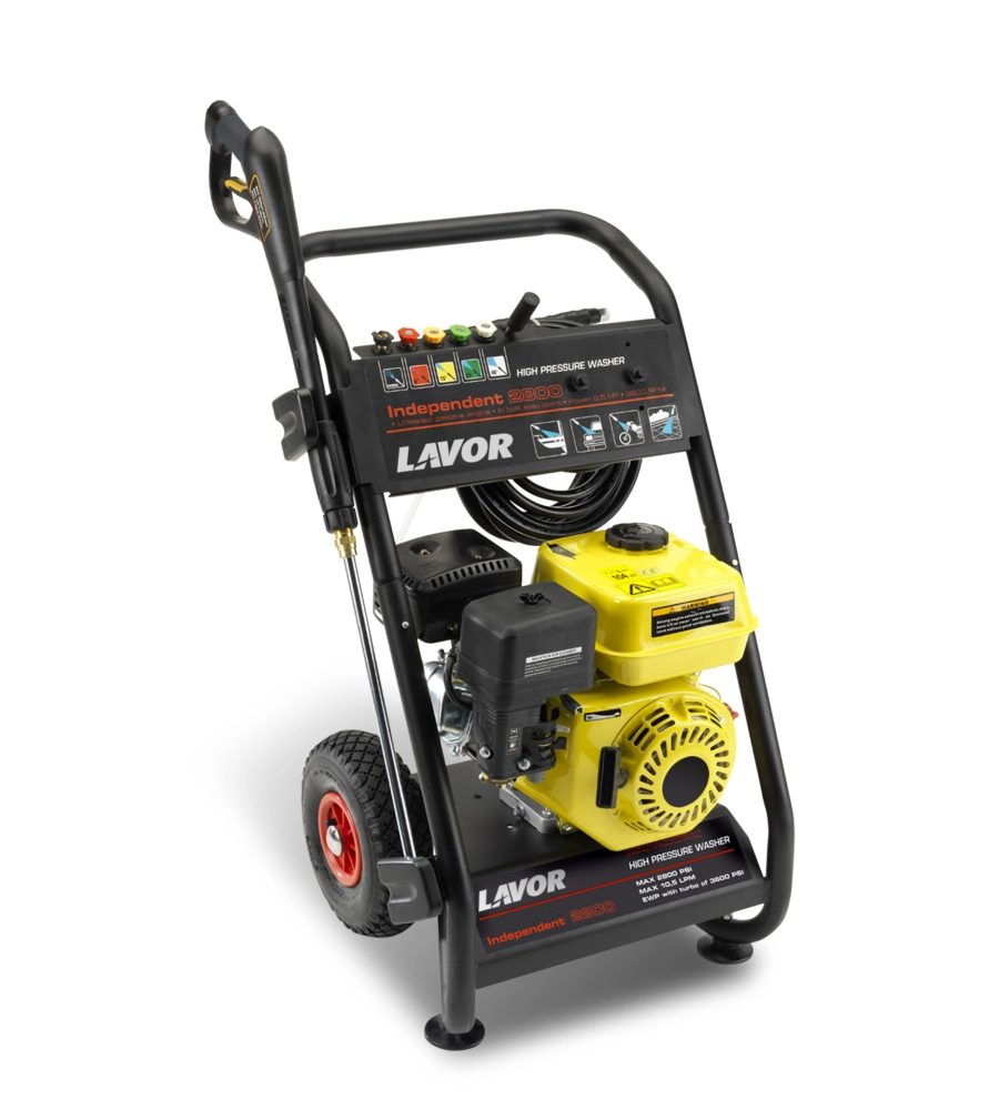 IDROPULITRICE A SCOPPIO LAVORWASH "INDIPENDENT 2800" 200 BAR 690 L/H 4T 6.5HP
