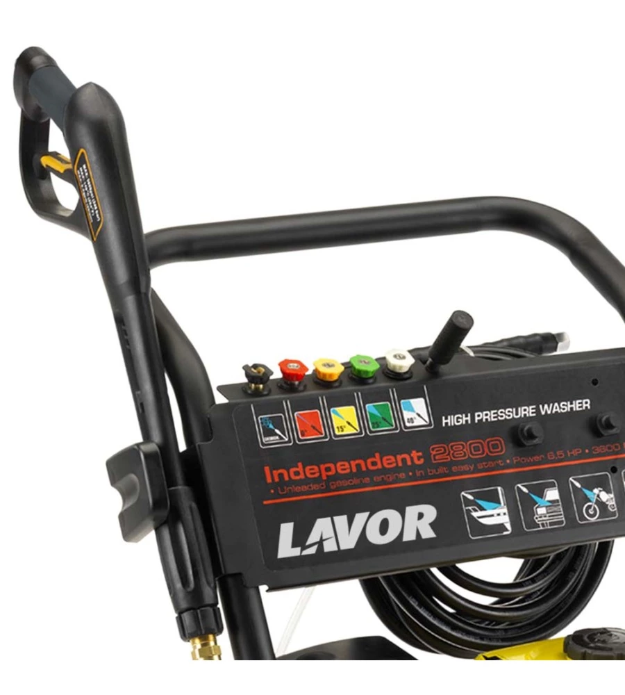 IDROPULITRICE A SCOPPIO LAVORWASH "INDIPENDENT 2800" 200 BAR 690 L/H 4T 6.5HP
