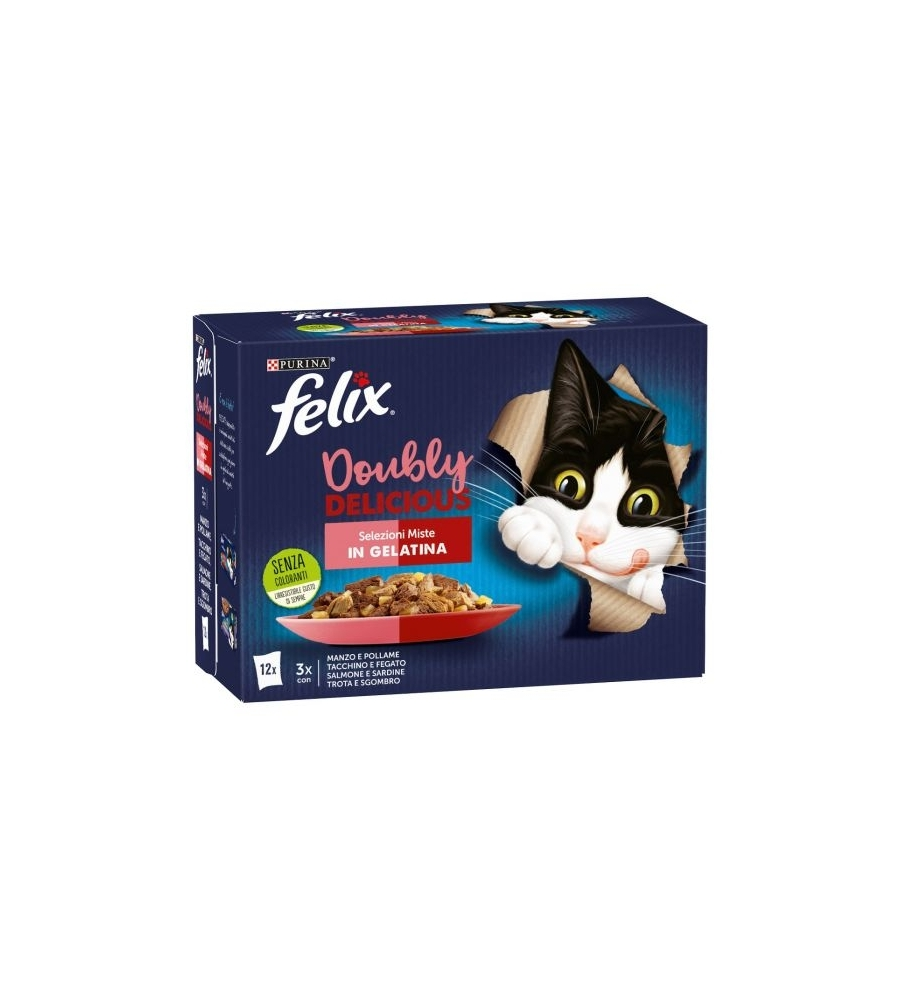 FELIX DOUBLY DELICIOUS MISTE, 12X85 GR