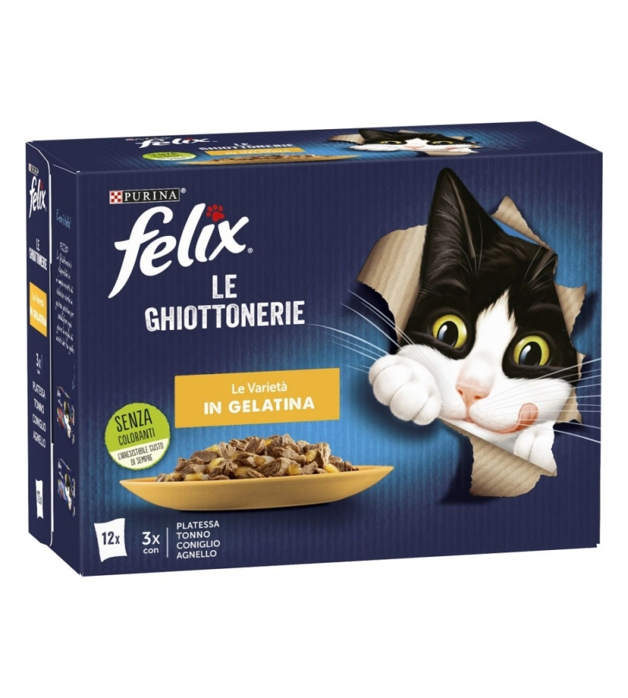 FELIX LE GHIOTTONERIE VARIETÀ, 12X85 GR