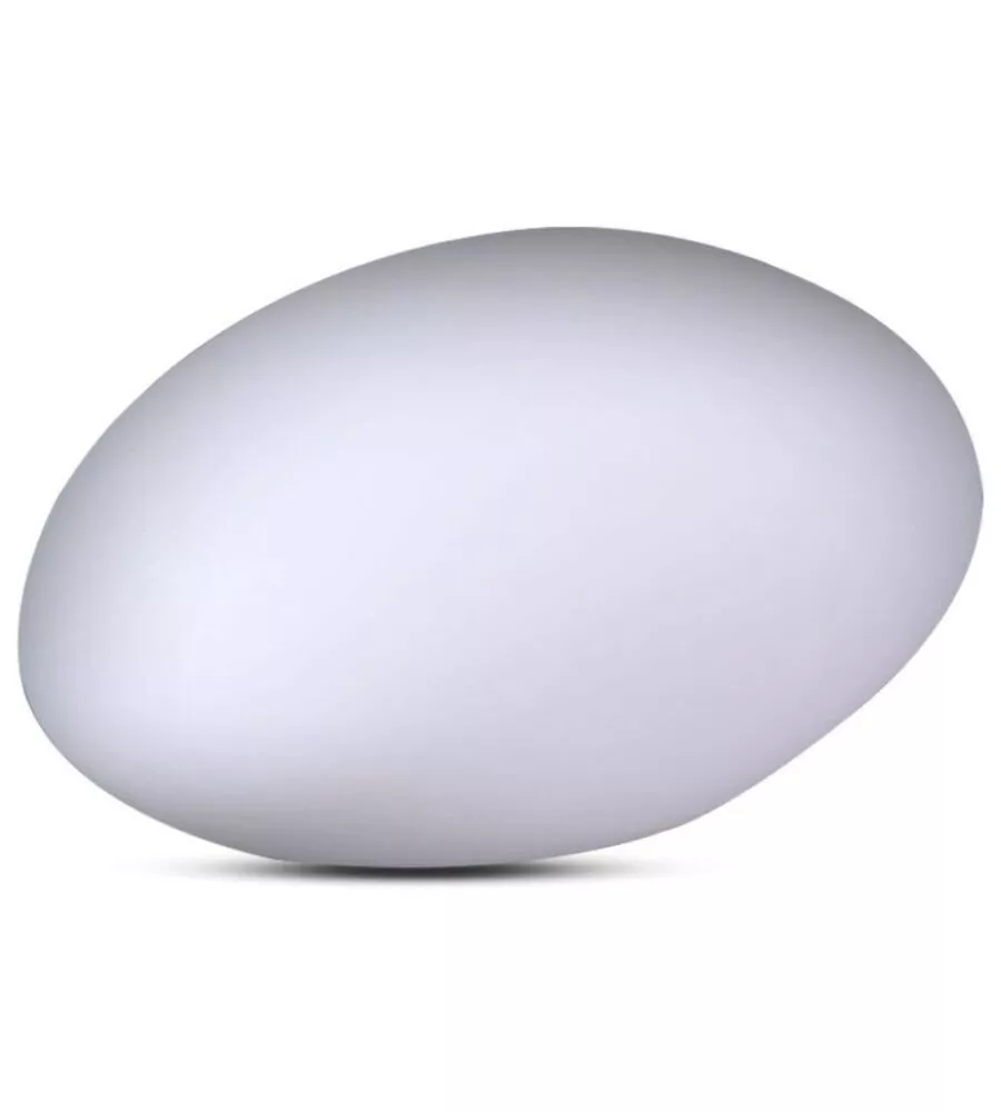 SASSO LUMINOSO DECORATIVO PER ESTERNO LED RGB 28X21X17 CM