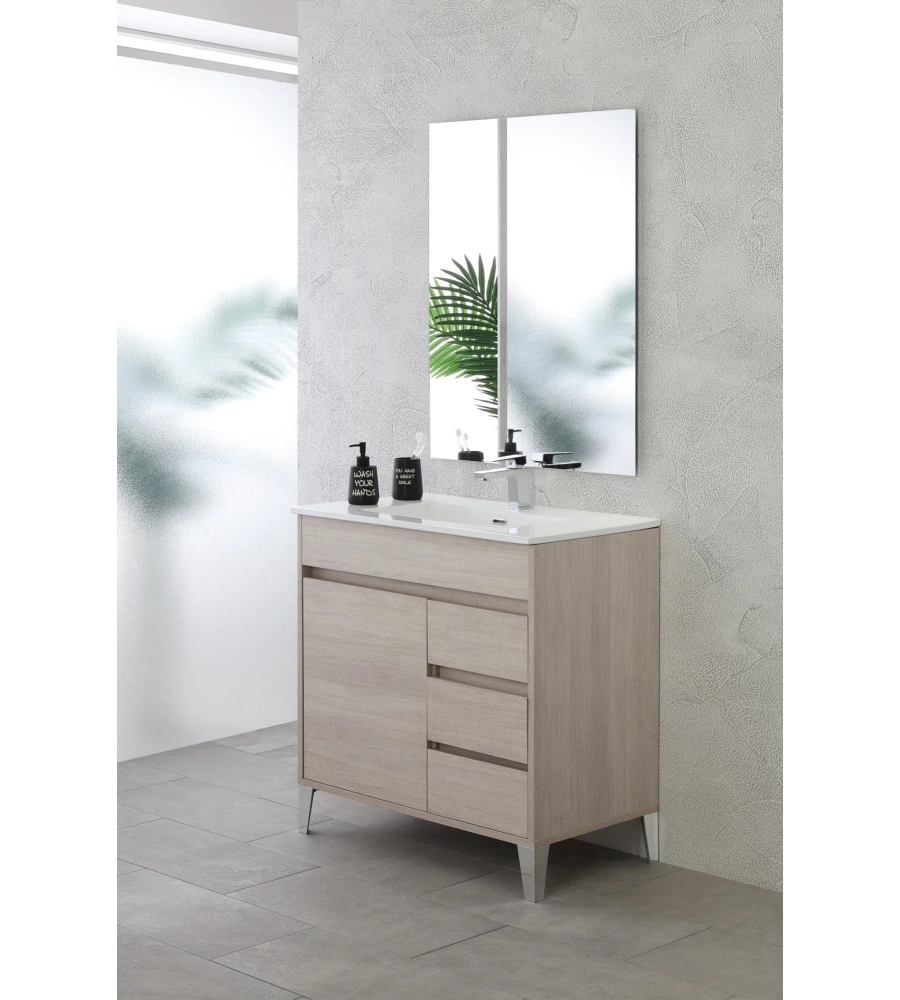 MOBILE BAGNO "MONDO" ROVERE, 82X47X85,5 CM