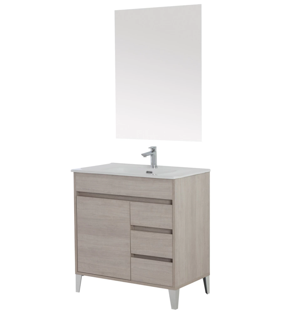 MOBILE BAGNO "MONDO" ROVERE, 82X47X85,5 CM