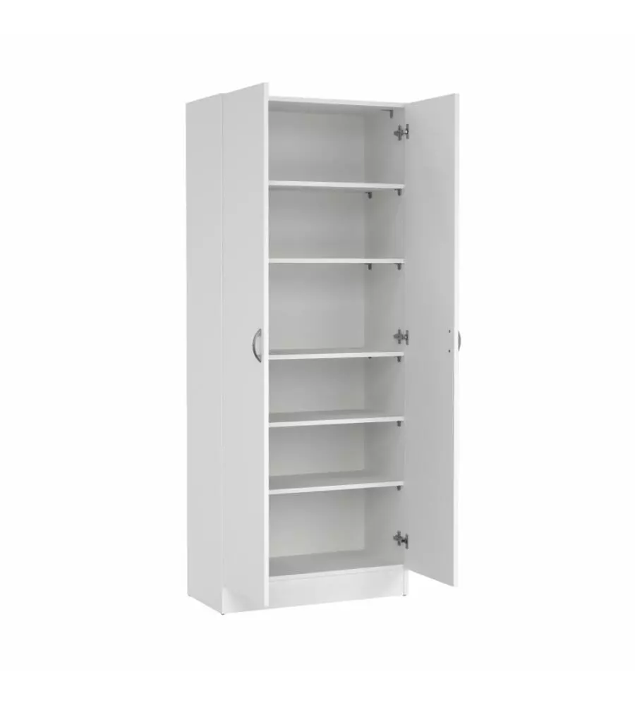 ARMADIO MULTIFUNZIONE BIANCO 69,2X34,6X170,4 CM