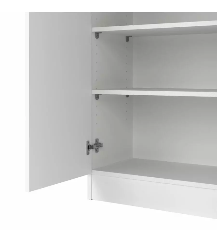 ARMADIO MULTIFUNZIONE BIANCO 69,2X34,6X170,4 CM