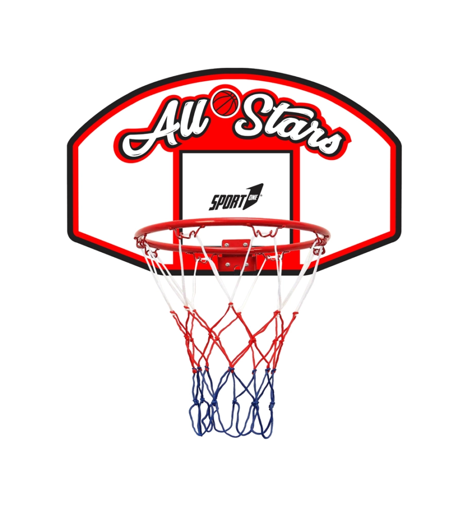TABELLONE DA BASKET PER BAMBINI MODELLO "ALL-STARS" CM 90X60