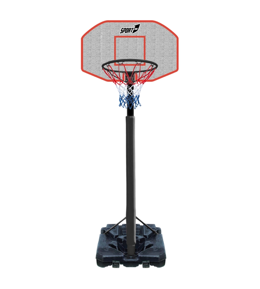 PIANTANA BASKET  PER BAMBINI REGOLAMENTARE MODELLO "STRIKE" 225/305 CM