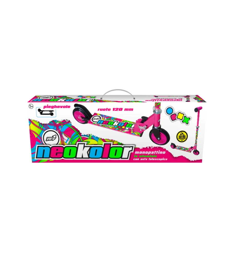 MONOPATTINO PER BAMBINE MODELLO "NEOKOLOR" 120
