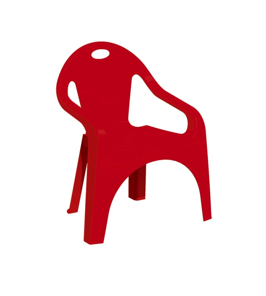 SEDIA PER BAMBINI "LUCKY" CON BRACCIOLI IN PLASTICA