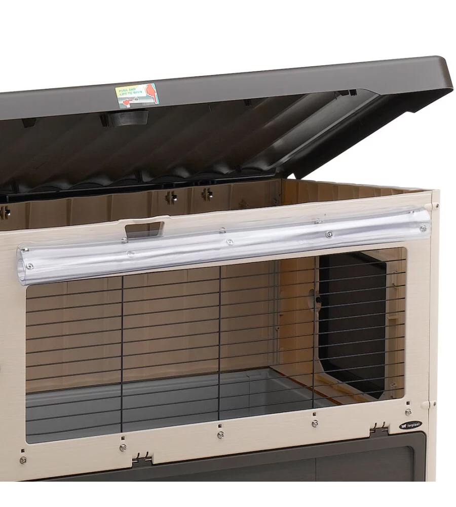 TENDA PROTETTIVA PER CONIGLIERE "GRAND LODGE", 83X41 CM - FERPLAST