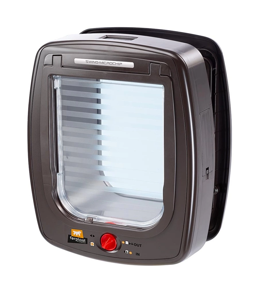 SWING MICROCHIP LARGE MARRONE - FERPLAST
